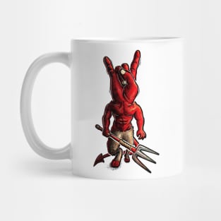 Metal devil Mug